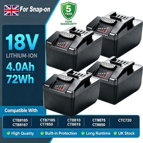 For snap battery 18v - 18v, 4.0ah