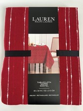 RALPH LAUREN TABLECLOTH 60 x