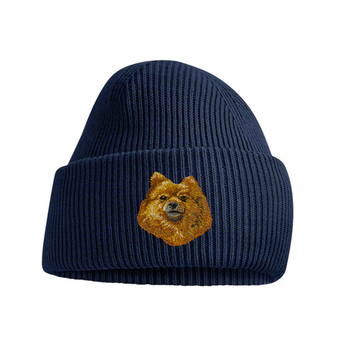 Pomeranian dog beanie hat - beanie,