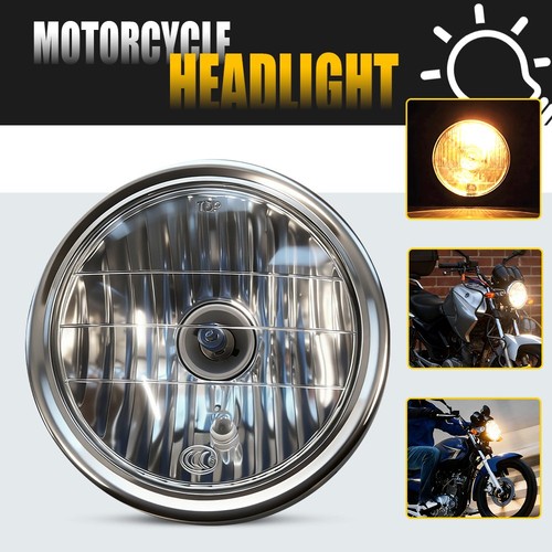 Inch black round halogen - 7,
