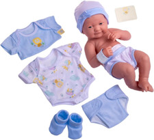 8 Piece Layette Baby Doll Gift