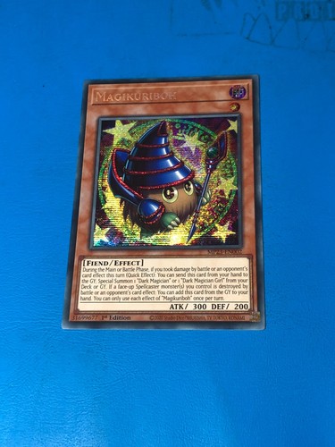 Yugioh secret rare magikuriboh - yugioh,