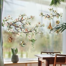 Flower Branch Window Clings