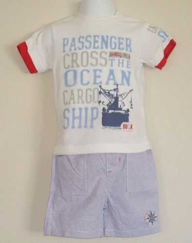 Boys shorts shirt top - shorts, set