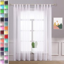 Pair high quality voile - a,