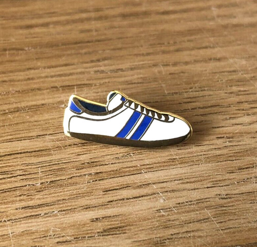 White blue trainer - white,