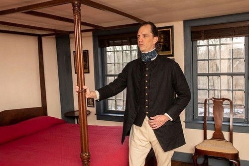 Mens black colonial frock - mens, coat