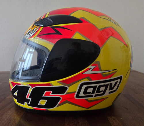 Rossi replica helmet