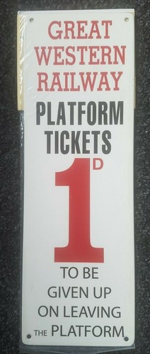 Gwr platform ticket station - gwr,