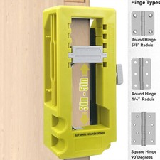 Door Hinge Routing Jig Stable Easy Installation Adjustable Door Hinge Router UK