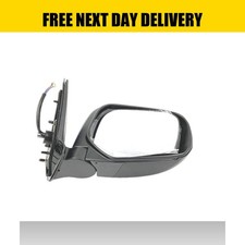 Mitsubishi L200 2015-2019 Electric Black Power Folding Door Wing Mirror Rh Right
