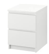 Ikea Malm Modern 2 Drawer