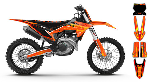 Graphic kit ktm sxf - graphic,