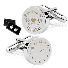 Personalised mens cufflinks - mens,