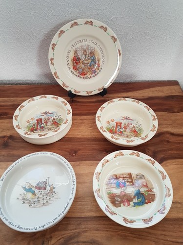 Bunnykins bowls 1 - ,