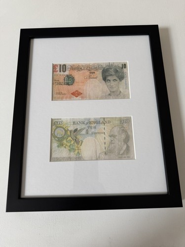 Banksy tenner two notes - two,