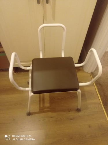 Perching stool padded seat - perching,