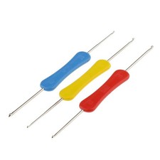 3 Mixed Double Ended Crochet