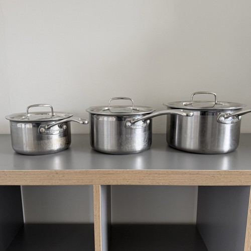 Creuset 3pc stainless - 3pc, steel
