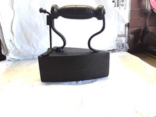 Antique Flat Iron  with Metal Insert