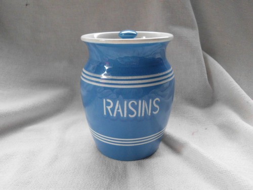Vintage blue white raisins - vintage,