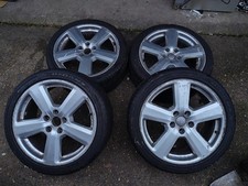 Audi rims and nearly new - , tyres