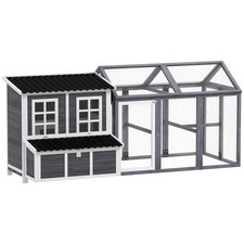PawHut 2-Piece Chicken Coop