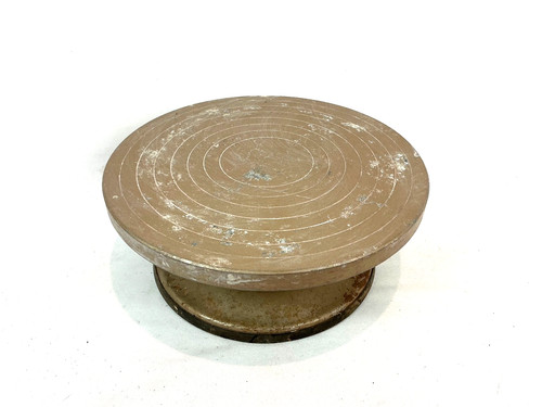 Vintage pottery turntable