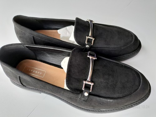 Topshop shoes logan loaf black - loaf,