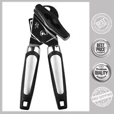 Heavy Duty Stainless Steel Tin Can Opener Cutter Easy Comfy Handle Grip Kitchen