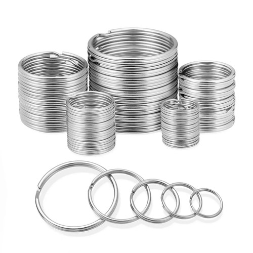 Keyring split rings metal - keyring,