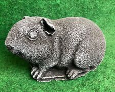Concrete Guinea Pig Garden Ornament Pet Memorial Figure