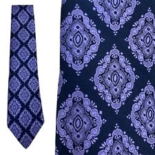 VINTAGE 50s/60s Paisley Purple