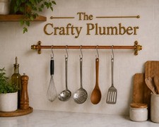 Copper & Brass Utensil Holder