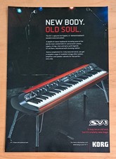 KORG SV-1 MAGAZINE AD ADVERT