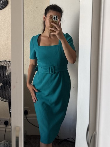 Bennett teal belted - l.k.,