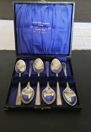 Vintage epns tea spoons - epns,