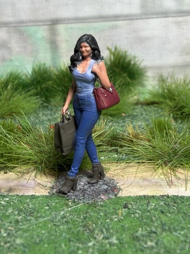 Gauge scale woman - 1/76,
