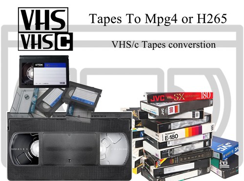 Vhs tapes digital - tapes, to