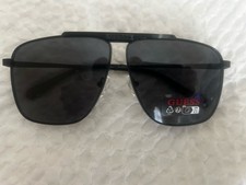 Men’s Guess GO00052 10C Navigator Sunglasses Black Frame Black Gradient Lens 64m