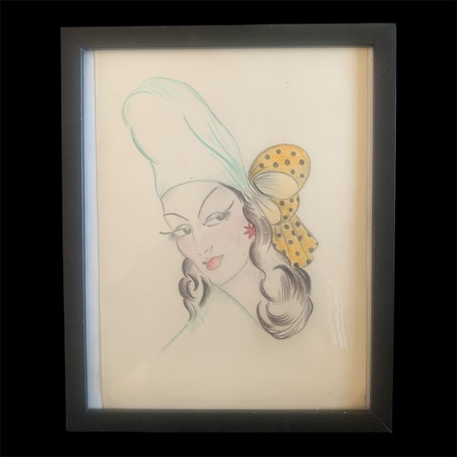 Signed naomi original 1940s - naomi,