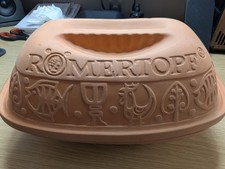 Vintage Romertopf Clay Baker