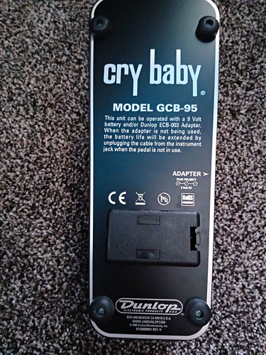 Dunlop cry baby wah - wah, pedal