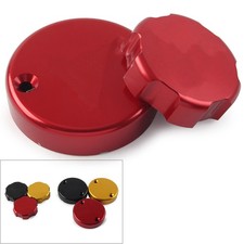 Front Brake Clutch Reservoir Cover Fluid Oil Pump Caps For Ducati 1098 Monster