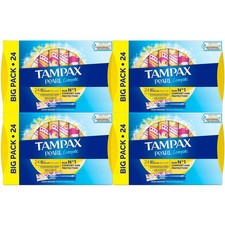 4 x 24 Tampax Pearl Compak