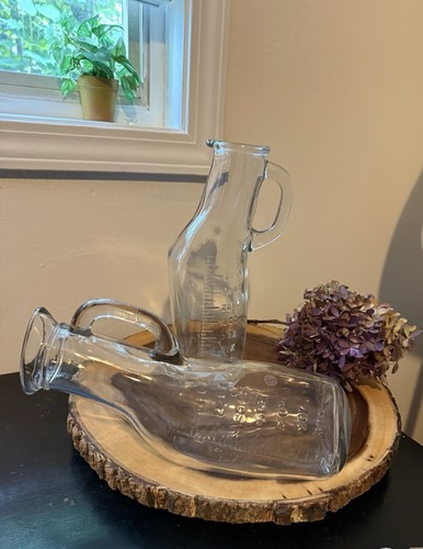 Vintage glass urinal - vintage, w