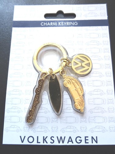 Volkswagen beetle keychain key - volkswagen,