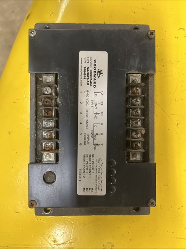 Woodward overspeed electric - woodward,