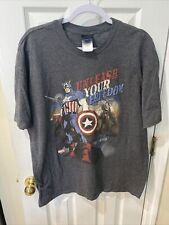 Harley-Davidson & Marvel, Captain America T-Shirt Size XL, Orlando Florida