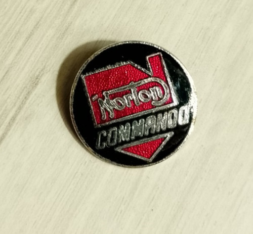 Vintage norton commando enamel - norton,